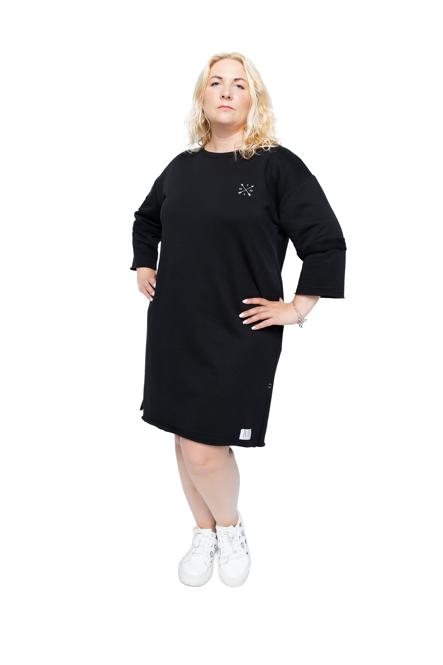 Suknelė "Mėta"-juoda