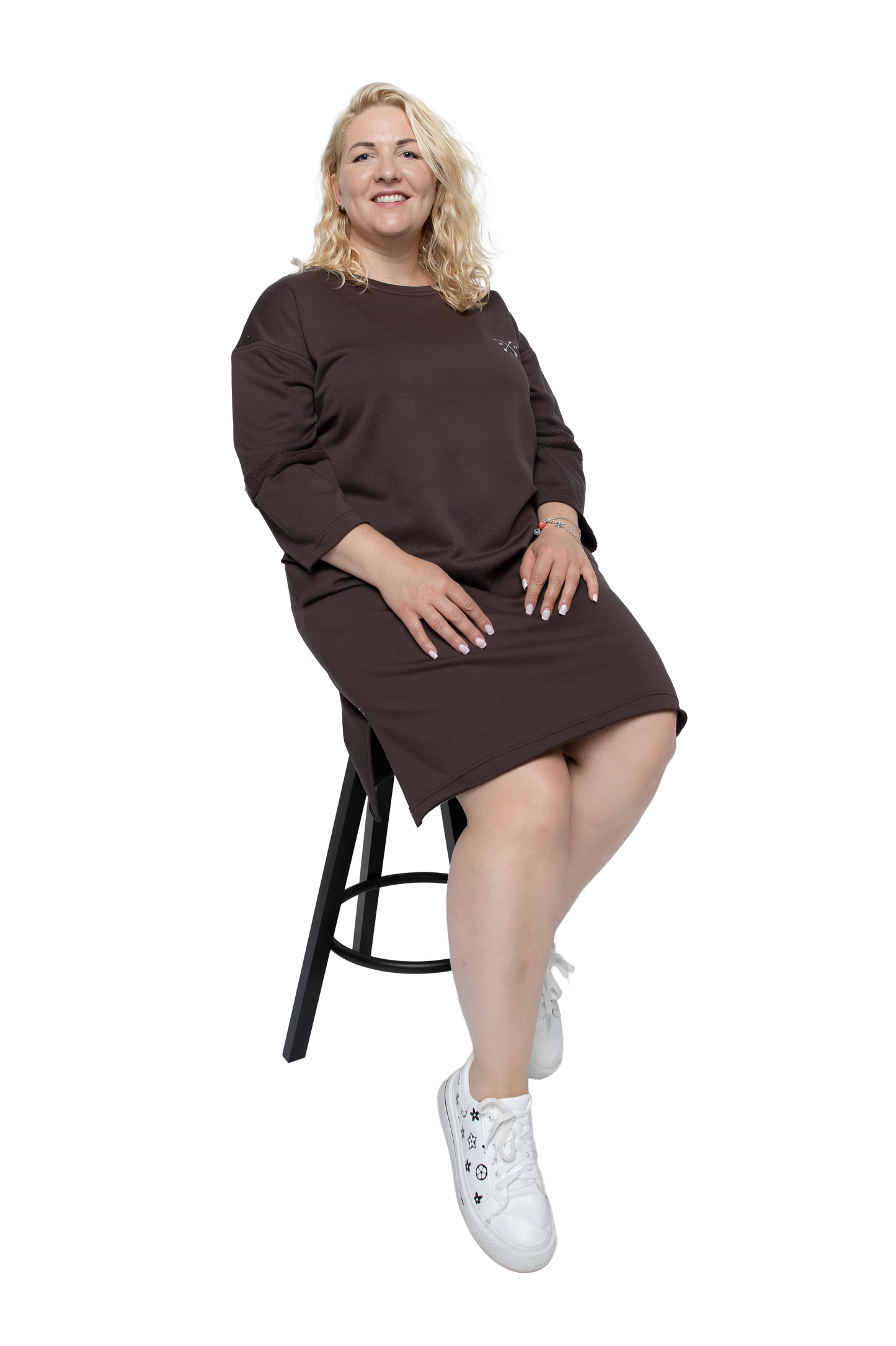 Suknelė "Mėta"-Ruda