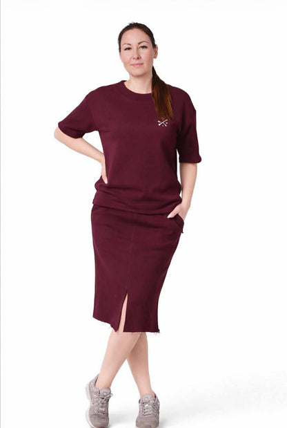 Kostiumėlis "Uoga"( palaidinė su sijonu)