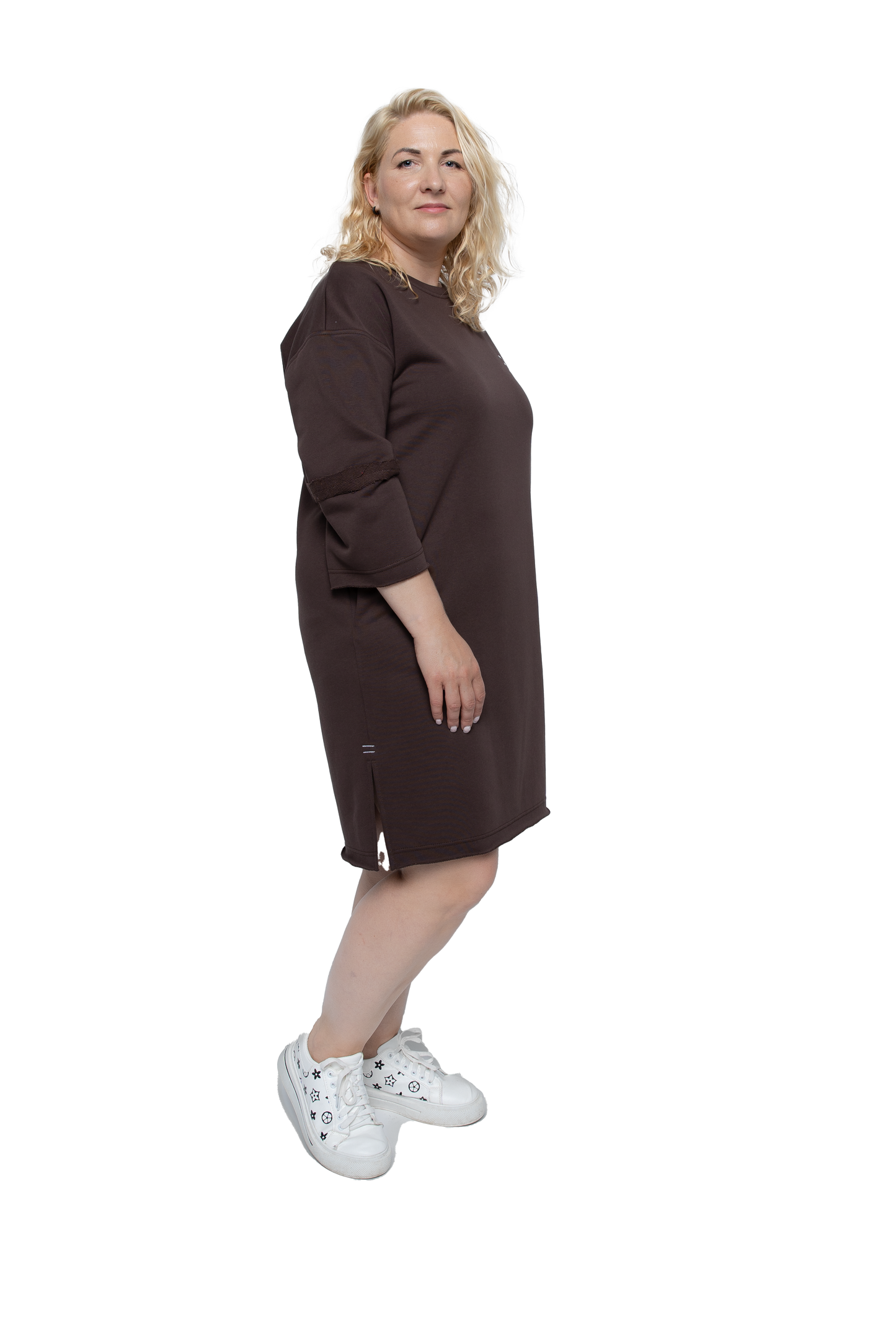 Suknelė "Mėta"-Ruda